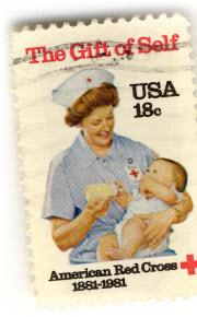Krankenschwester mit Kind