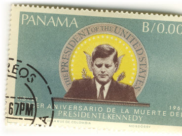 Präsident Kennedy mit Eselsohren